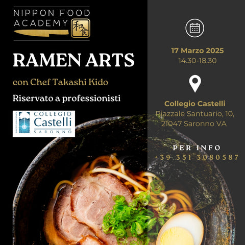 Corso professionale "Ramen Arts" - 17 Marzo 2025